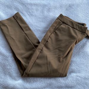 Brown work slacks